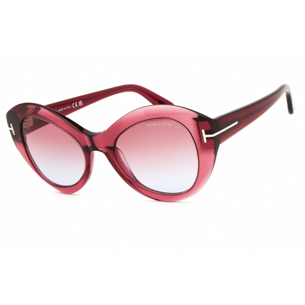 NWT Tom Ford FT1084 Red Cat Eye 52mm Sunglasses